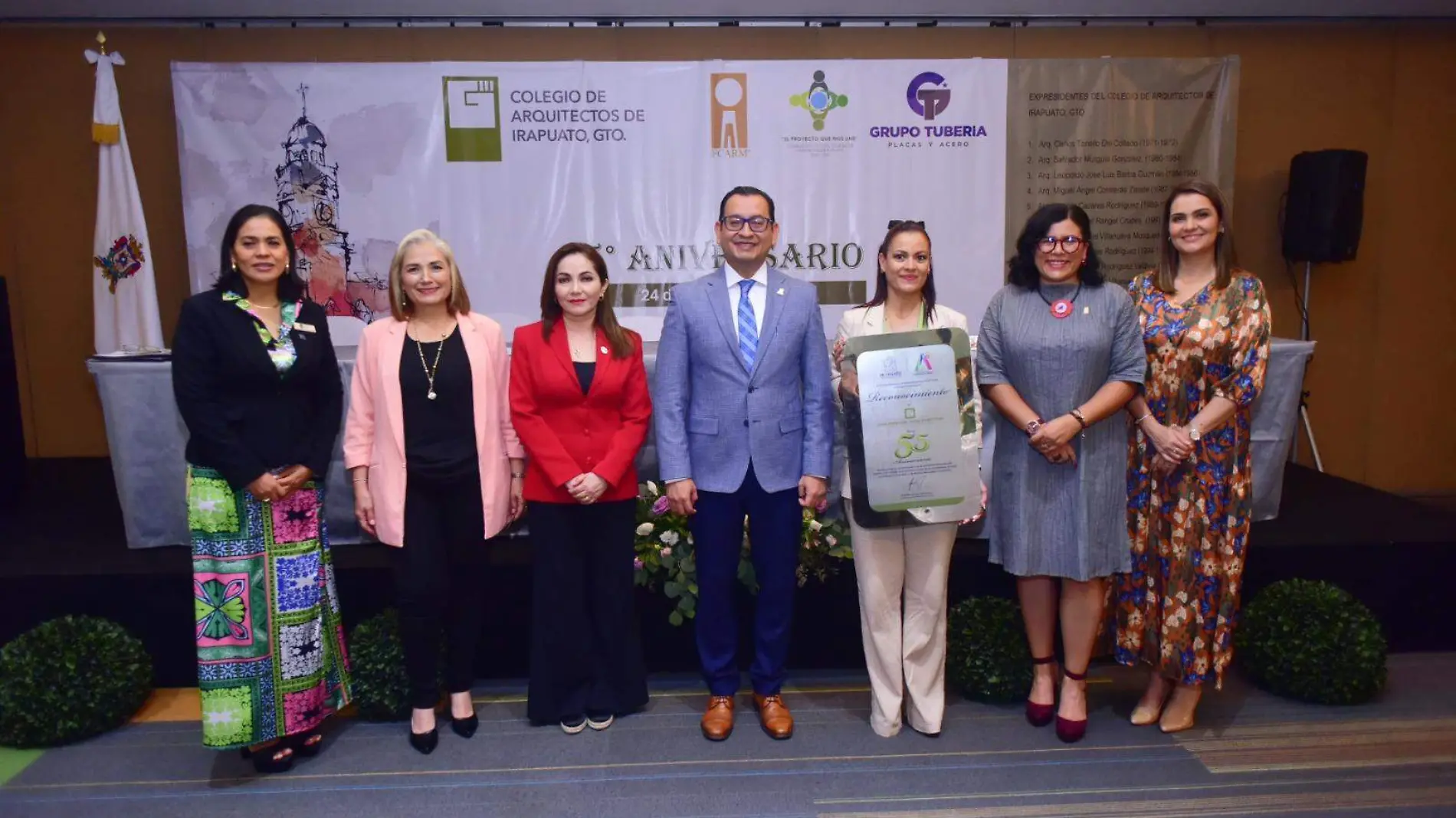 Cumple Colegio de Arquitectos de Irapuato 55 años (2)